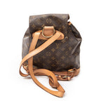 Backpack Montsouris MM Brown Monogram Canvas