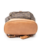 Backpack Montsouris MM Brown Monogram Canvas