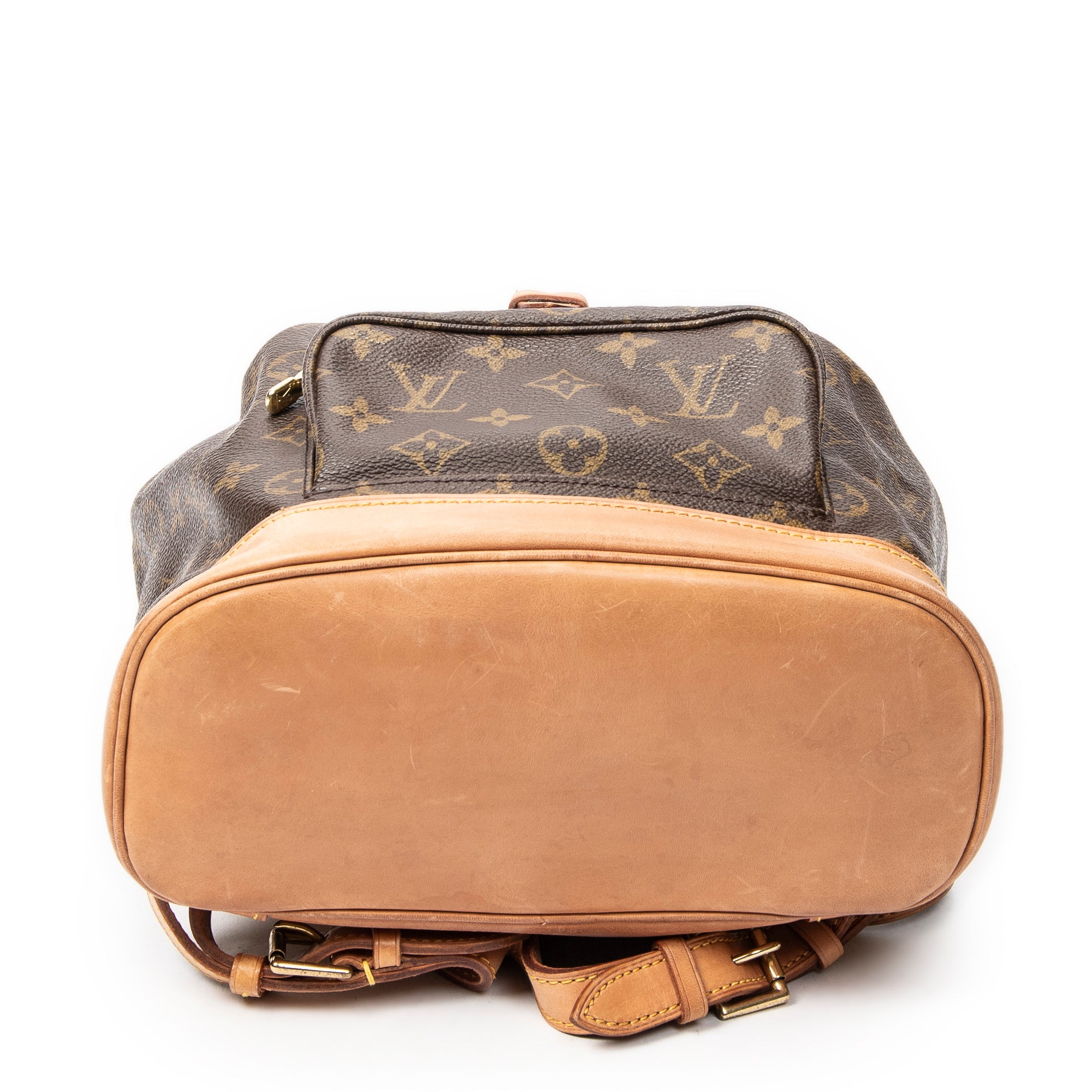 Backpack Montsouris MM Brown Monogram Canvas