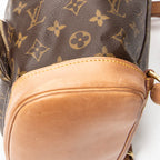 Backpack Montsouris MM Brown Monogram Canvas