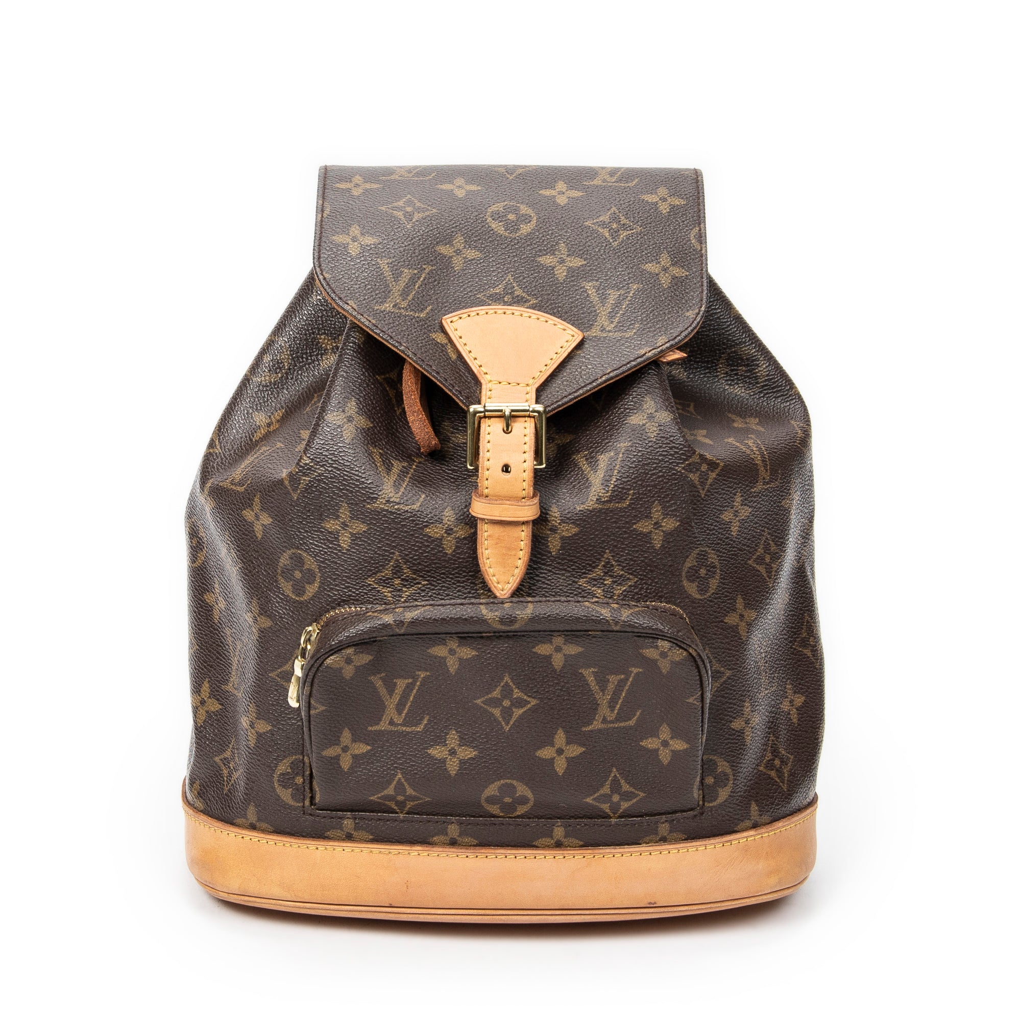 Backpack Montsouris MM Brown Monogram Canvas
