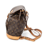 Backpack Montsouris MM Brown Monogram Canvas