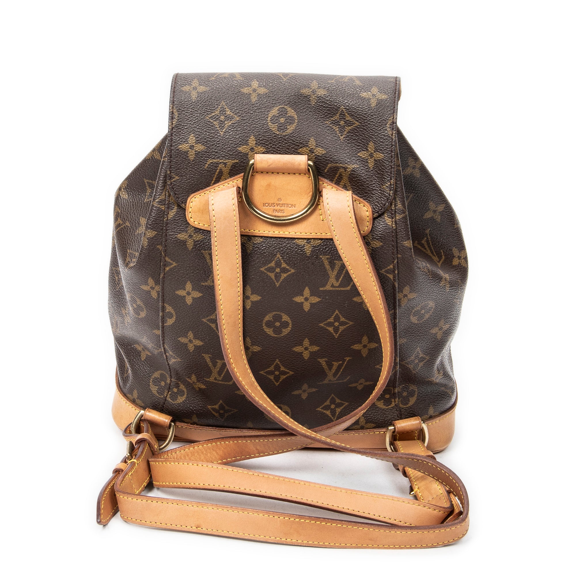 Backpack Montsouris MM Brown Monogram Canvas