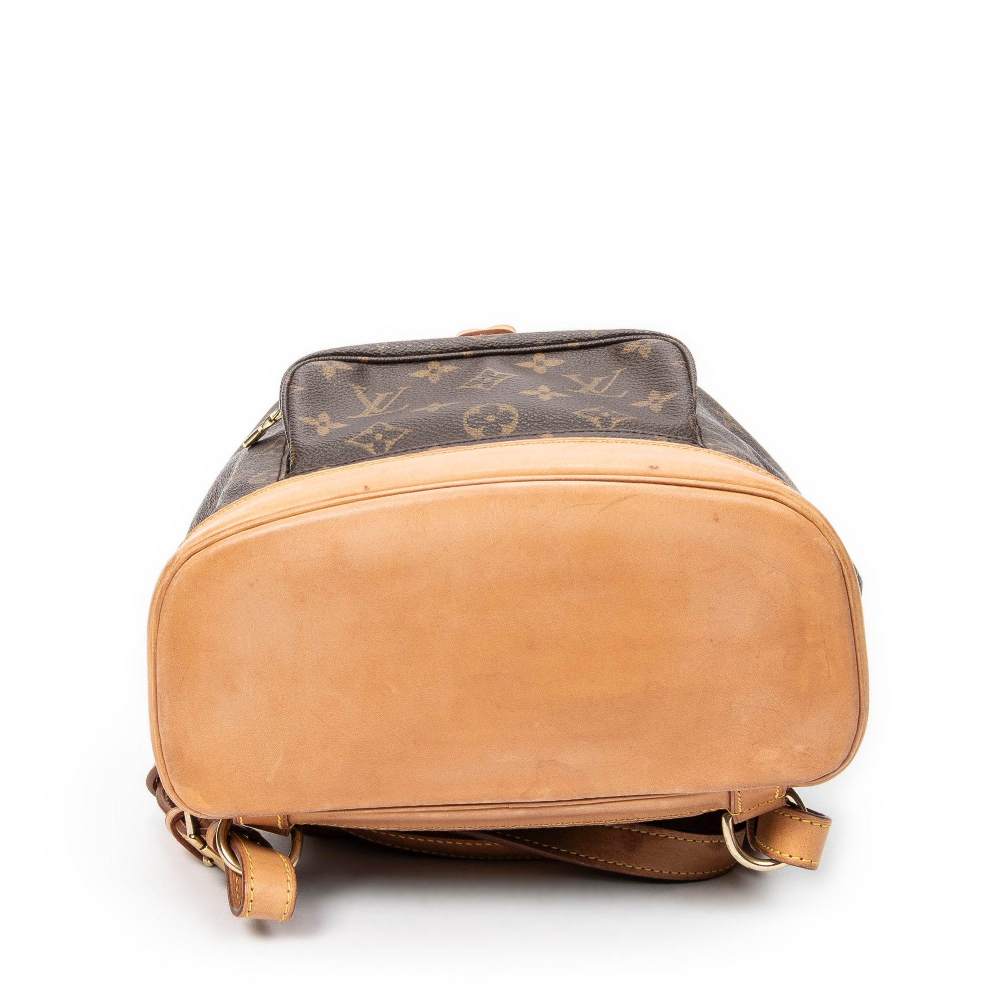 Backpack Montsouris MM Brown Monogram Canvas