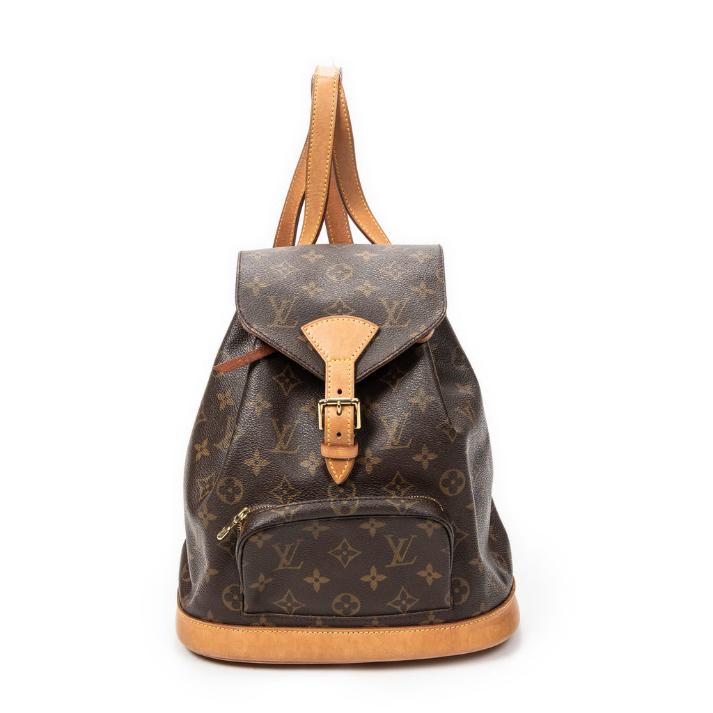 Backpack Montsouris MM Brown Monogram Canvas