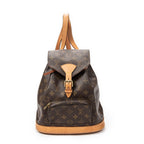 Backpack Montsouris MM Brown Monogram Canvas