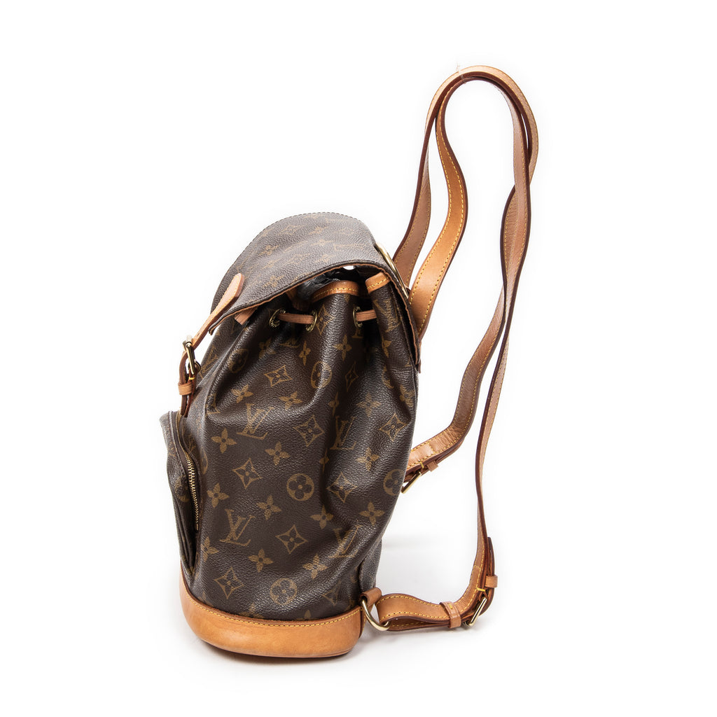 Backpack Montsouris MM Brown Monogram Canvas