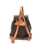 Backpack Montsouris MM Brown Monogram Canvas