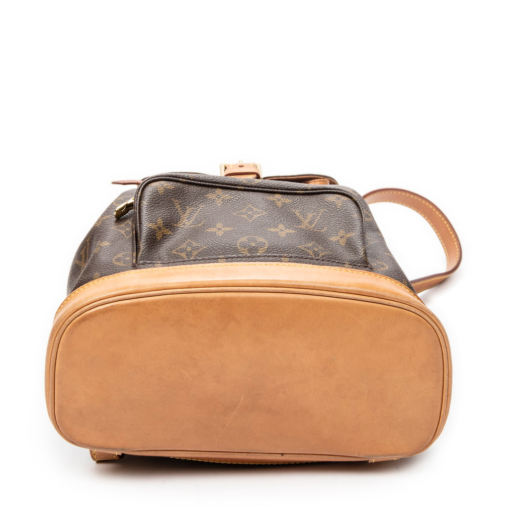 Backpack Montsouris MM Brown Monogram Canvas