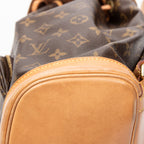 Backpack Montsouris MM Brown Monogram Canvas