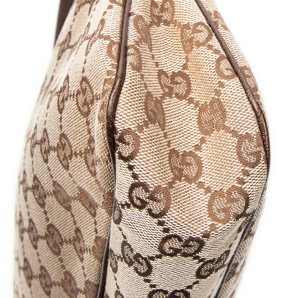 Bandolera Mediana Eclipse Tote Lona Monogramada Beige