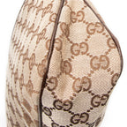 Bandolera Mediana Eclipse Tote Lona Monogramada Beige