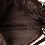 Bandolera Mediana Eclipse Tote Lona Monogramada Beige
