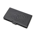 Wallet Timeless Long Bifold Wallet Black Caviar Leather