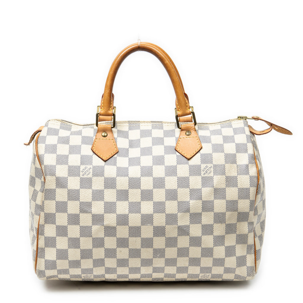 Bolso Speedy 30 Damier Azur Marfil
