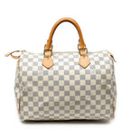 Bolso Speedy 30 Damier Azur Marfil
