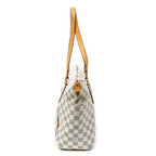 Shoulder Bag Totally PM Ivory Damier Azur