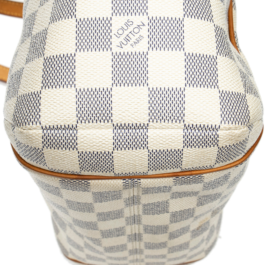 Shoulder Bag Totally PM Ivory Damier Azur