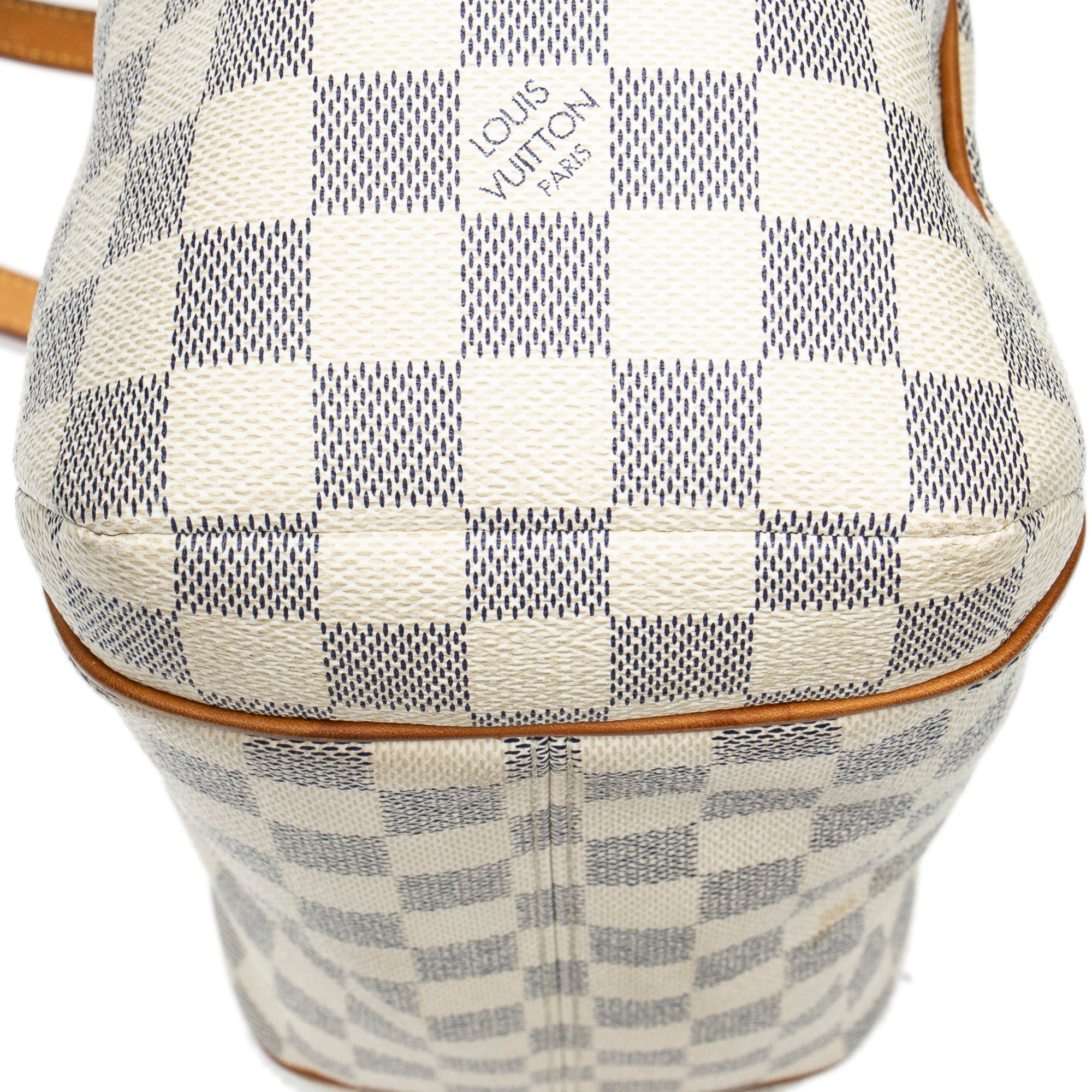 Shoulder Bag Totally PM Ivory Damier Azur
