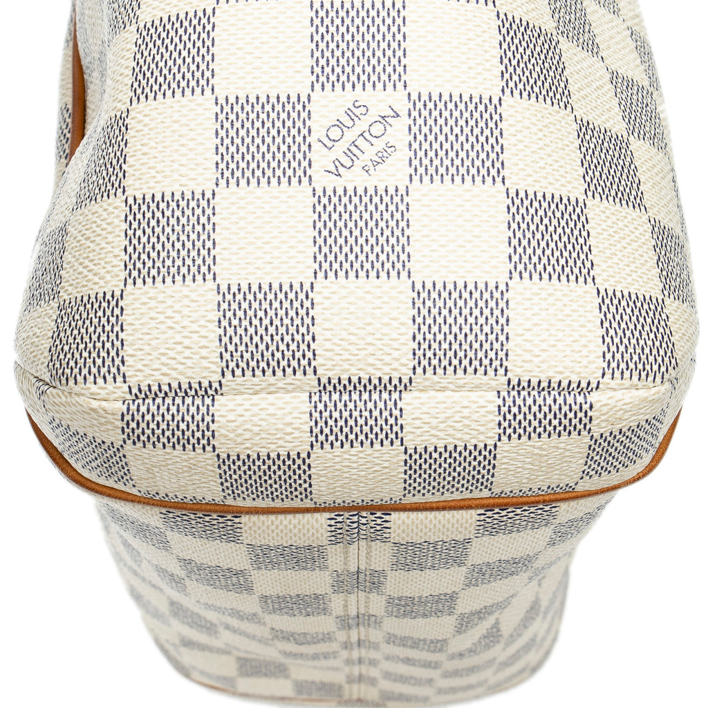 Shoulder Bag Totally PM Ivory Damier Azur