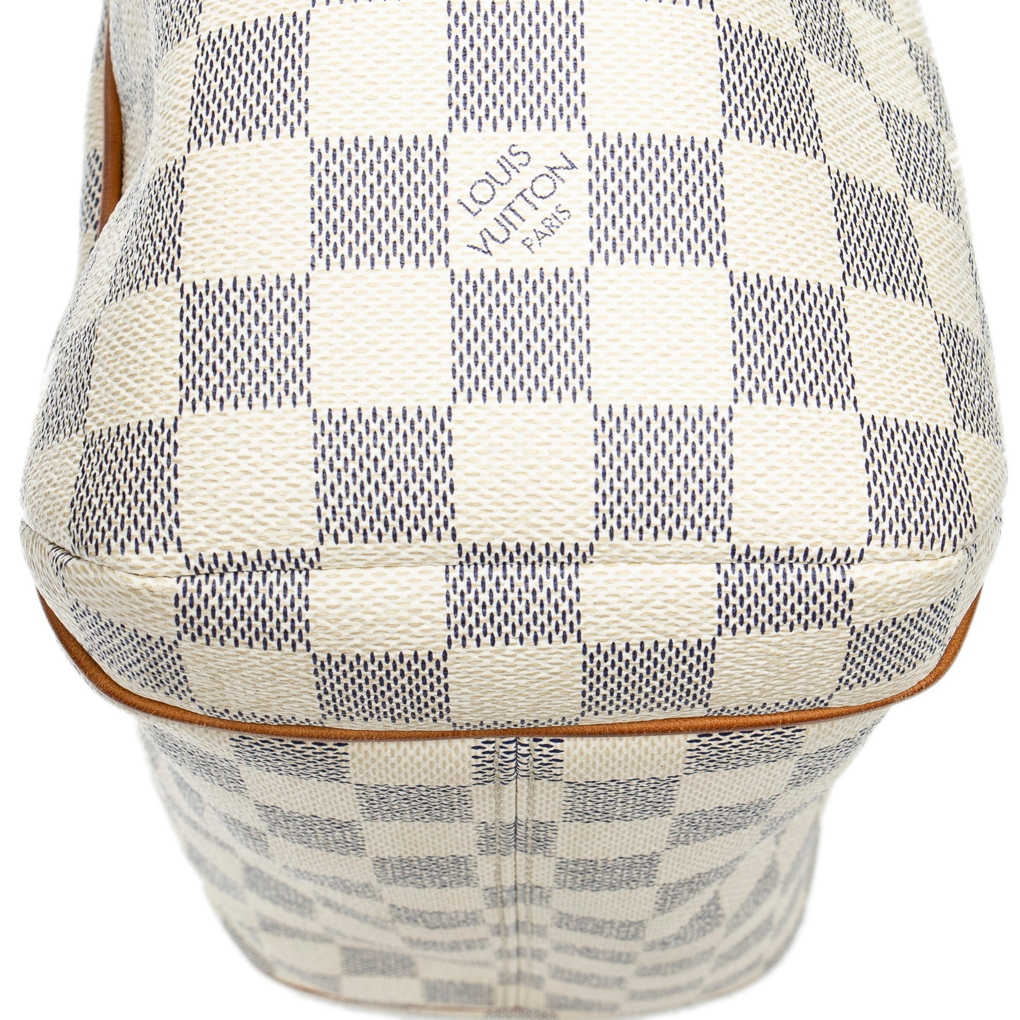 Shoulder Bag Totally PM Ivory Damier Azur