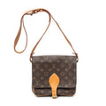 Bolso de Hombro Cartouchiere MM Lona Monogram Marrón