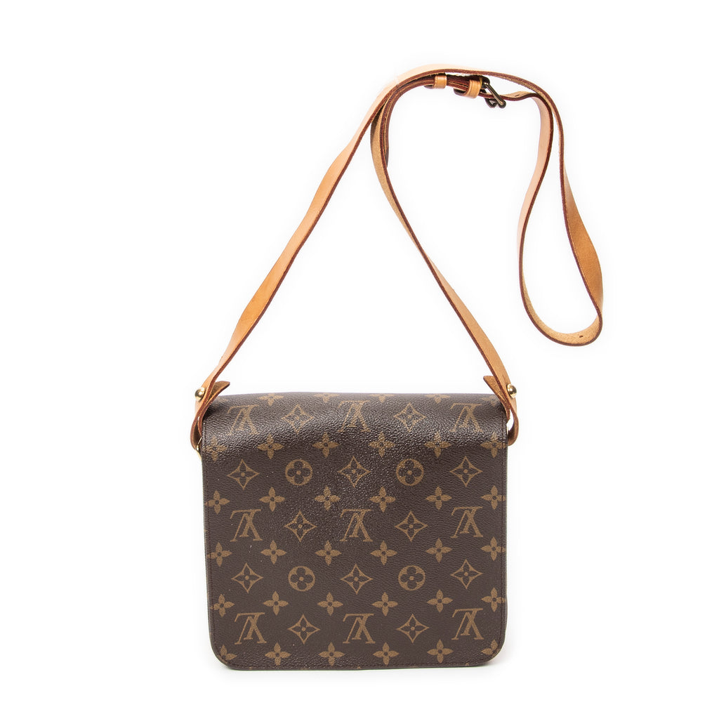 Bolso de Hombro Cartouchiere MM Lona Monogram Marrón