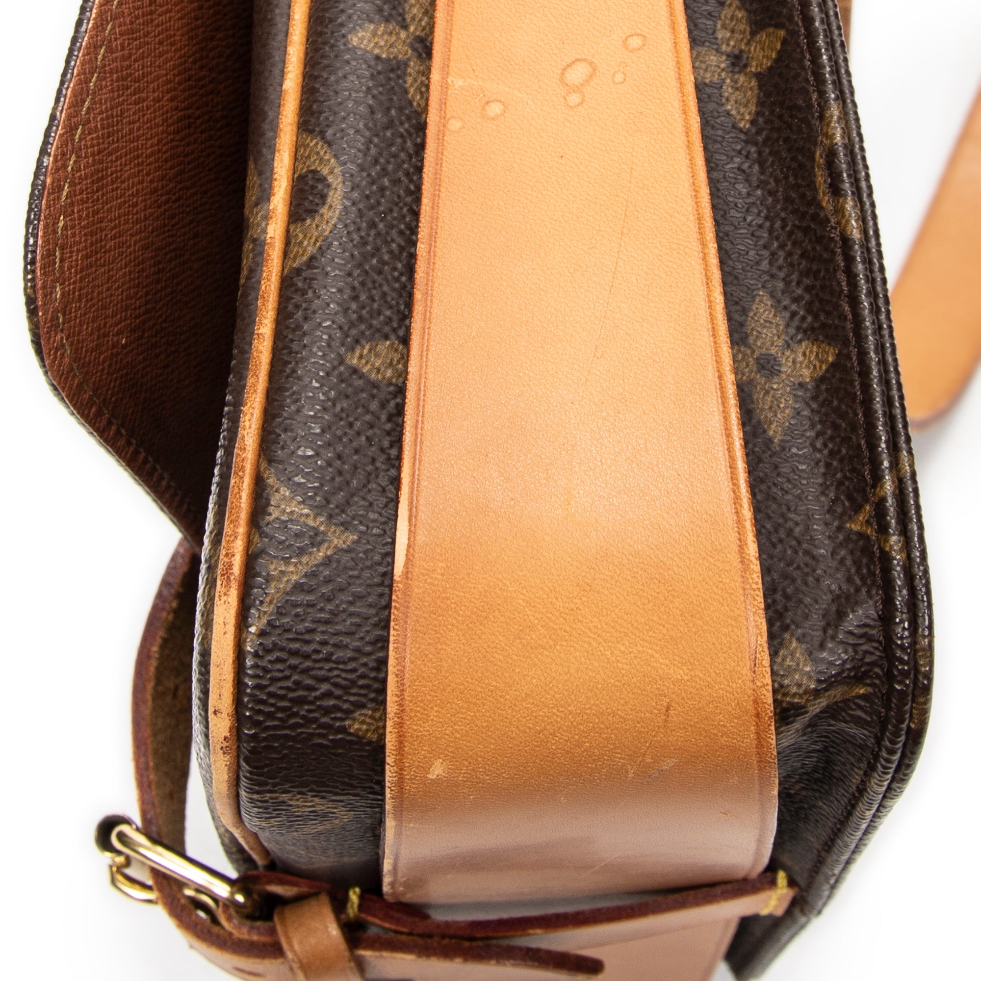 Bolso de Hombro Cartouchiere MM Lona Monogram Marrón