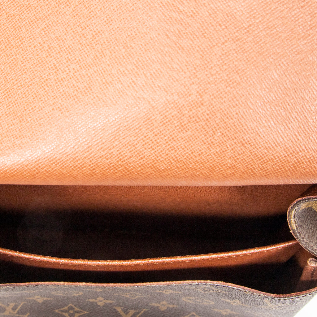 Bolso de Hombro Cartouchiere MM Lona Monogram Marrón