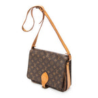 Shoulder Bag Cartouchiere MM Brown Monogram Canvas