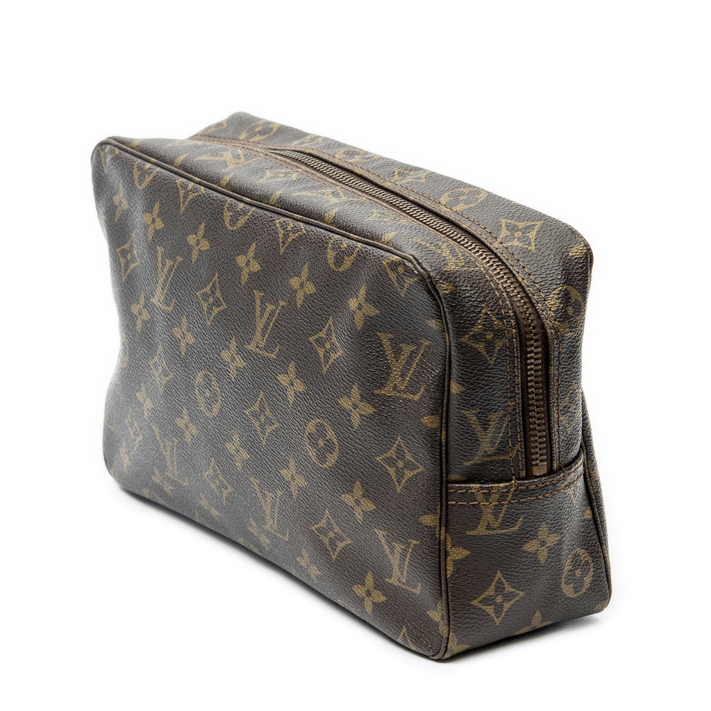Pouch Toiletry Pouch GM Brown Monogram Canvas
