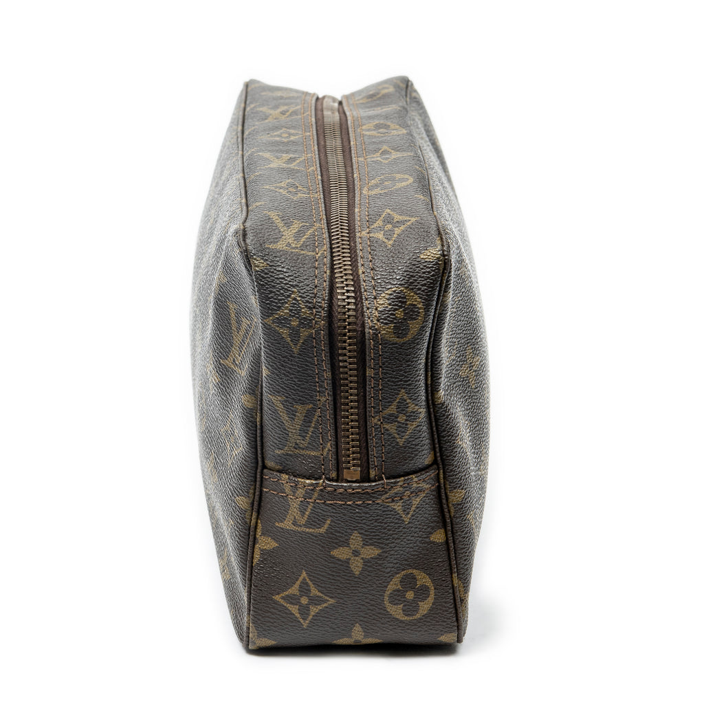 Pouch Toiletry Pouch GM Brown Monogram Canvas