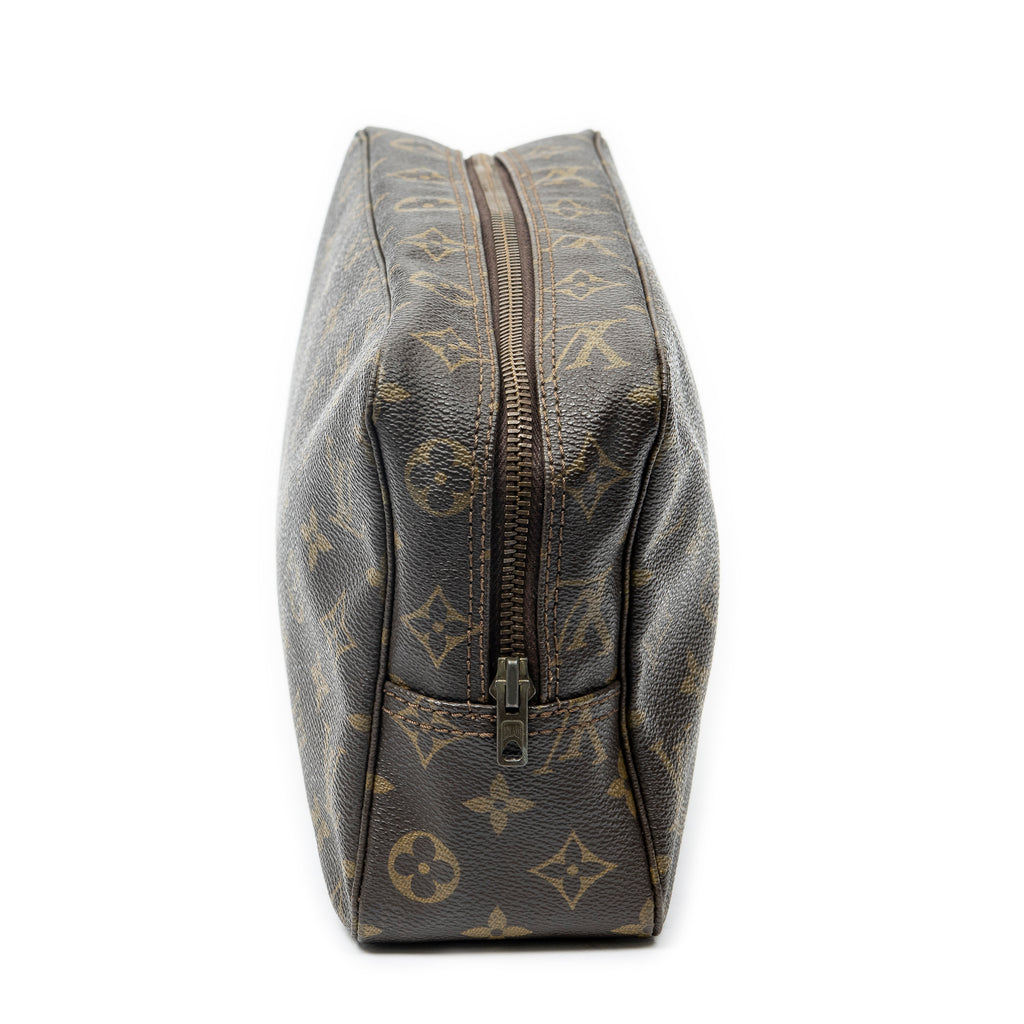 Pouch Toiletry Pouch GM Brown Monogram Canvas