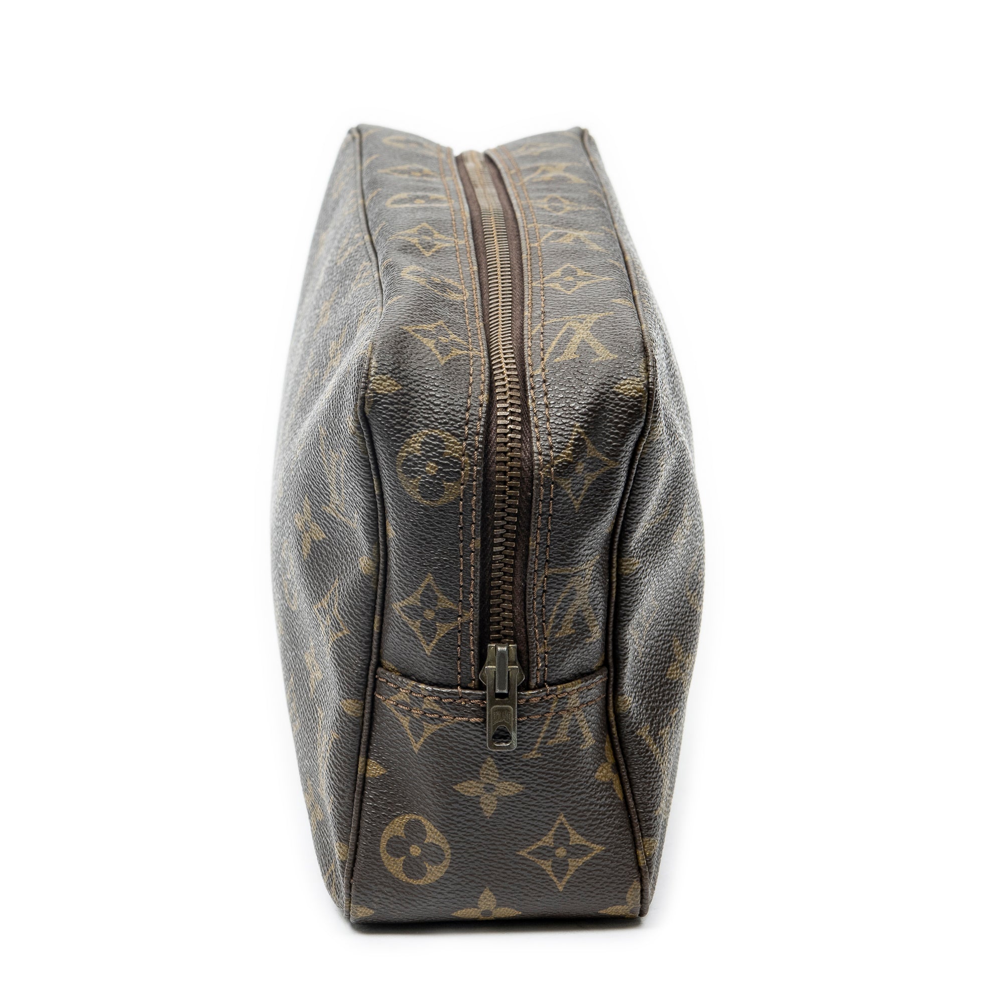 Pouch Toiletry Pouch GM Brown Monogram Canvas