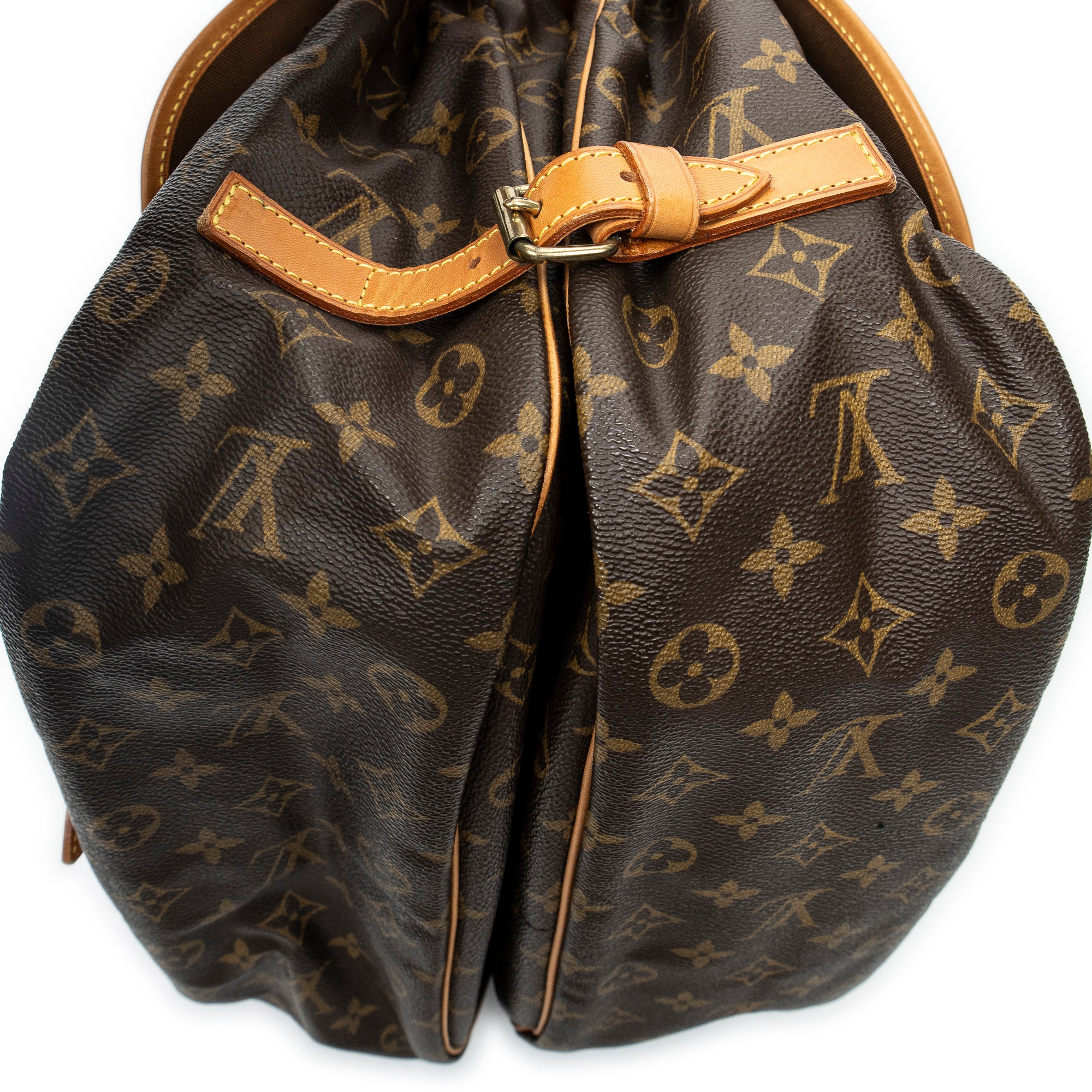 Bolso de hombro Saumur GM Lona Monogram Marrón