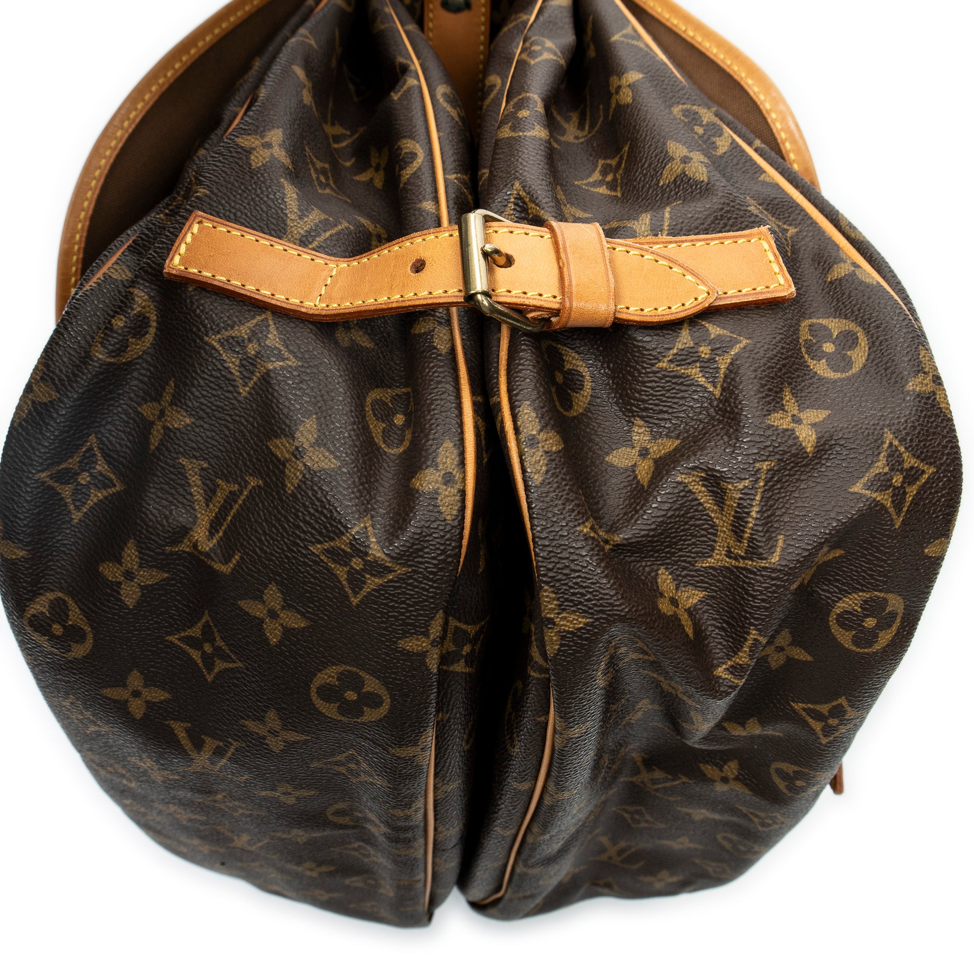 Bolso de hombro Saumur GM Lona Monogram Marrón