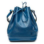Shoulder Bag Noe GM Blue Epi