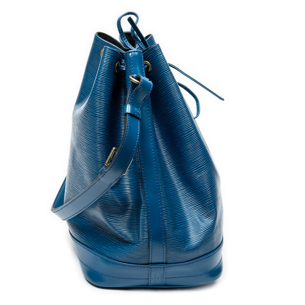 Shoulder Bag Noe GM Blue Epi