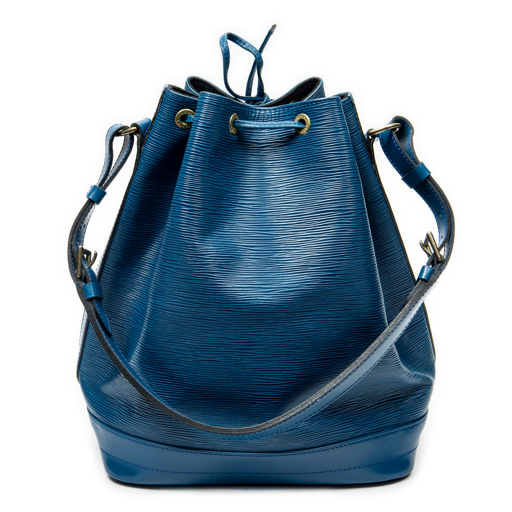Shoulder Bag Noe GM Blue Epi