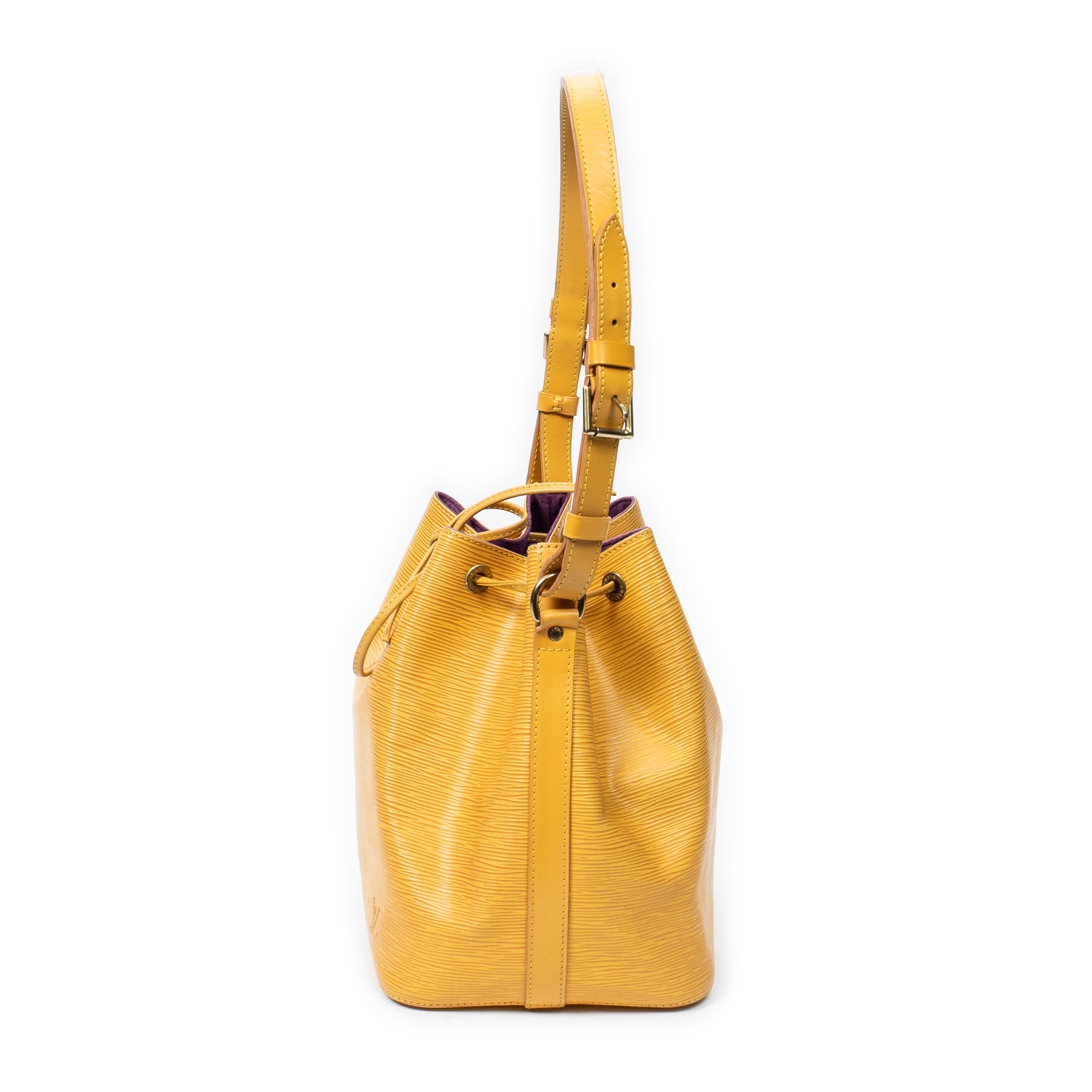 Shoulder Bag Noe PM Yellow Epi
