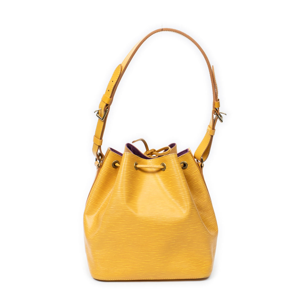 Shoulder Bag Noe PM Yellow Epi