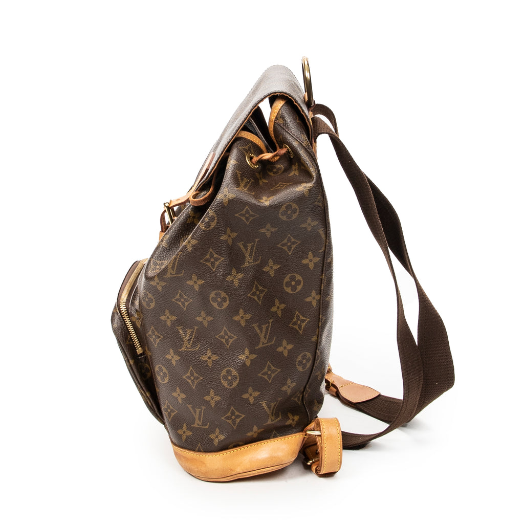 Mochila Montsouris GM Lona Monogram Marrón