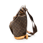 Mochila Montsouris GM Lona Monogram Marrón