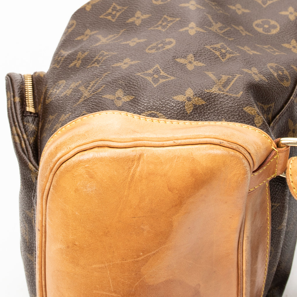 Mochila Montsouris GM Lona Monogram Marrón