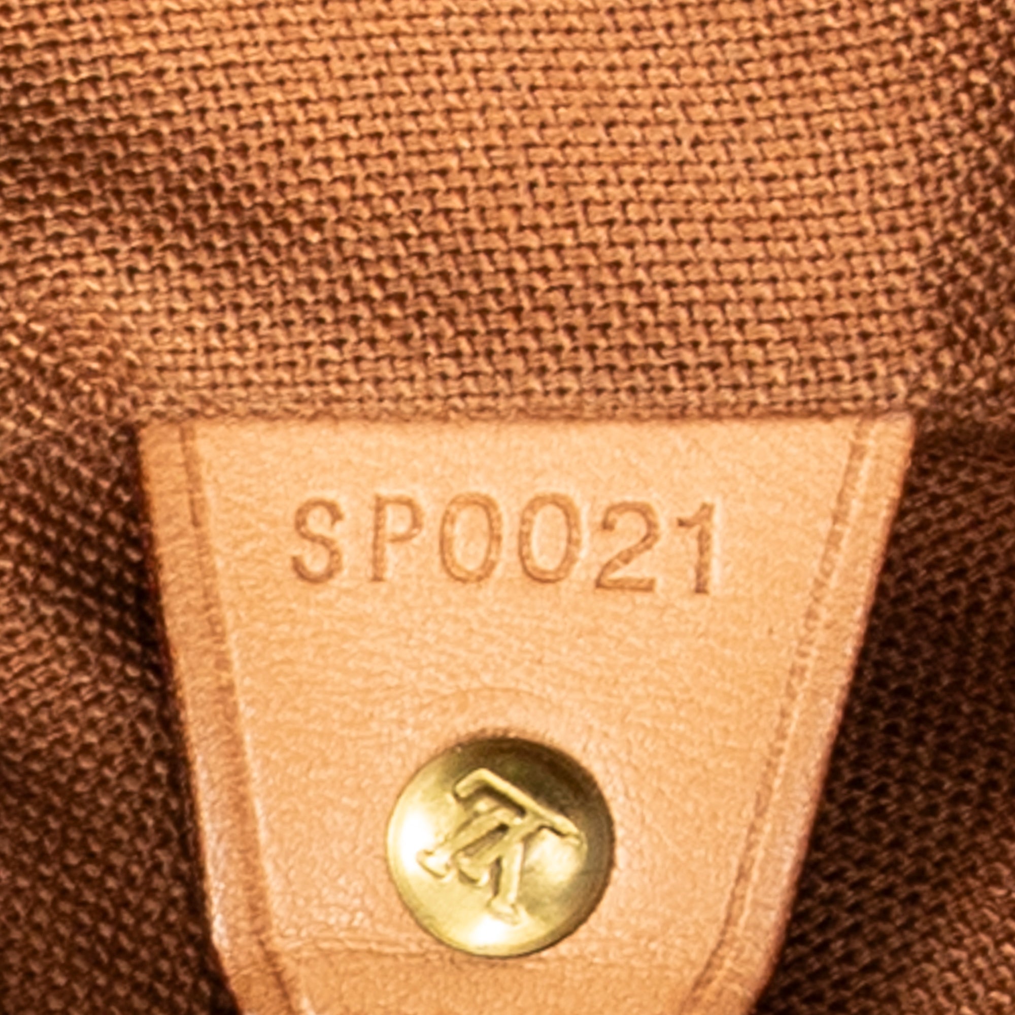 Mochila Montsouris GM Lona Monogram Marrón