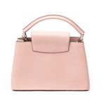 Shoulder Bag Capucines PM Rose Ballerine Taurillon Clemence Leather