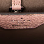 Shoulder Bag Capucines PM Rose Ballerine Taurillon Clemence Leather