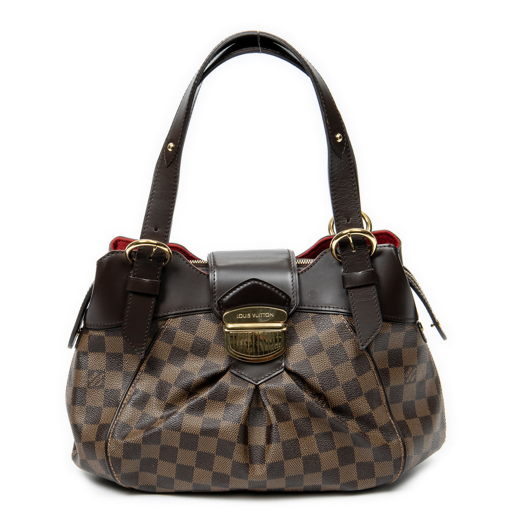 Shoulder Bag Sistina PM Brown Damier Ebene