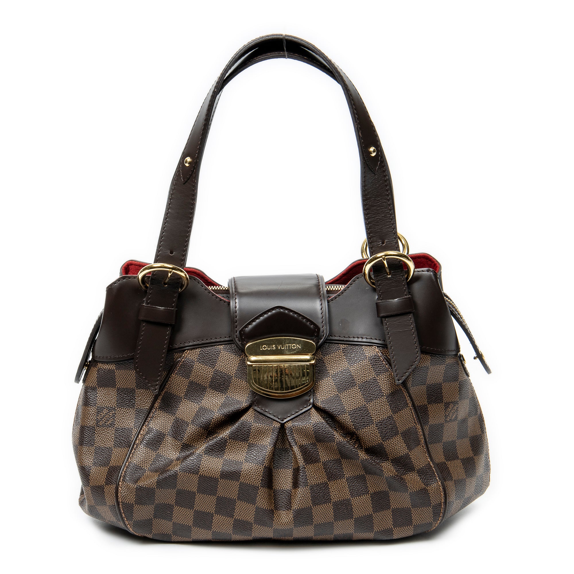 Shoulder Bag Sistina PM Brown Damier Ebene