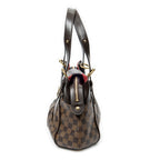Shoulder Bag Sistina PM Brown Damier Ebene